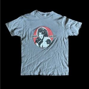 Hanes Gray Sammy Hagar Graphic Tee